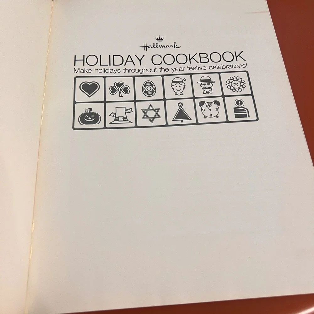 Vintage 1978 Hallmark Holiday Cookbook Retro Recipes Entertaining‎ Ideas 1st Ed